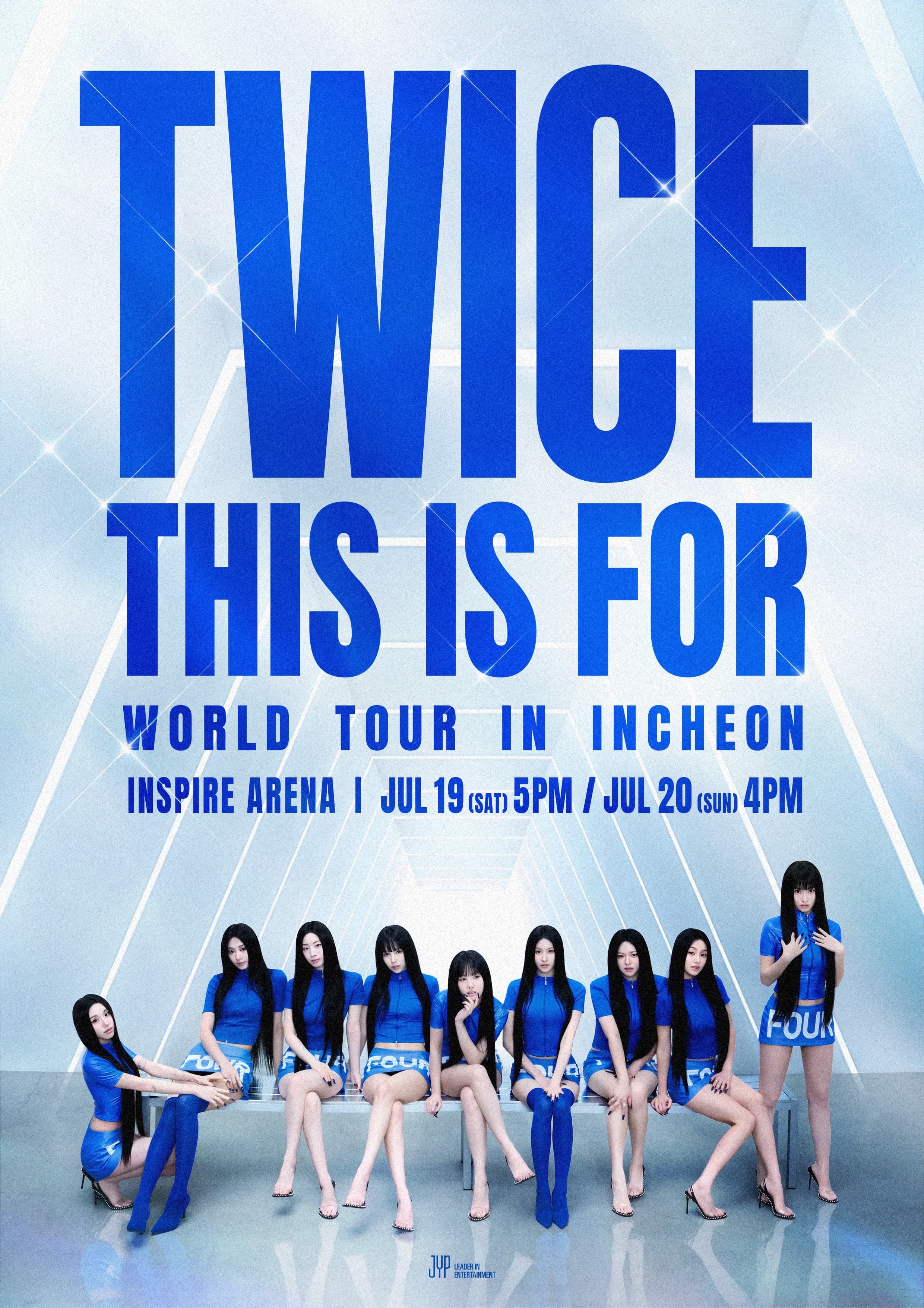 TWICE "THIS IS FOR" WORLD TOUR in Incheon (day 2) @ Inspire Arena - K-pop 活動圖片 (地點：韓國仁川迎仕柏綜藝館)